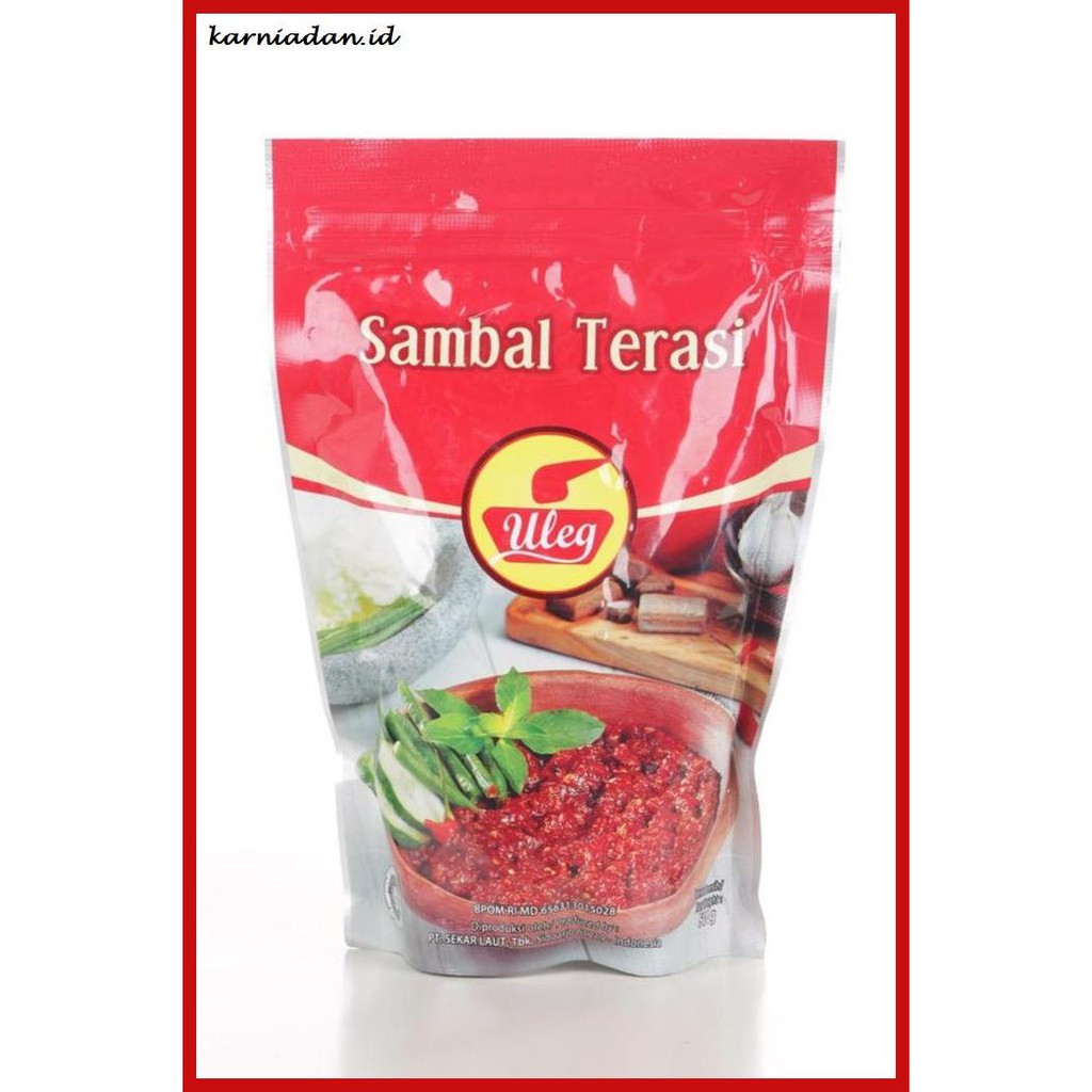 

Aneka-Sambal- Uleg Sambal Terasi 500Gr -Pedeeeeeezzzzzzz.