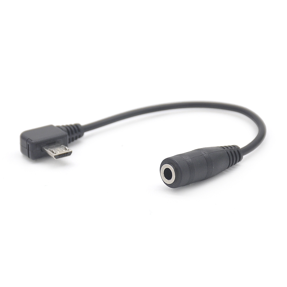 micro usb jack to 3.5 mm headphone