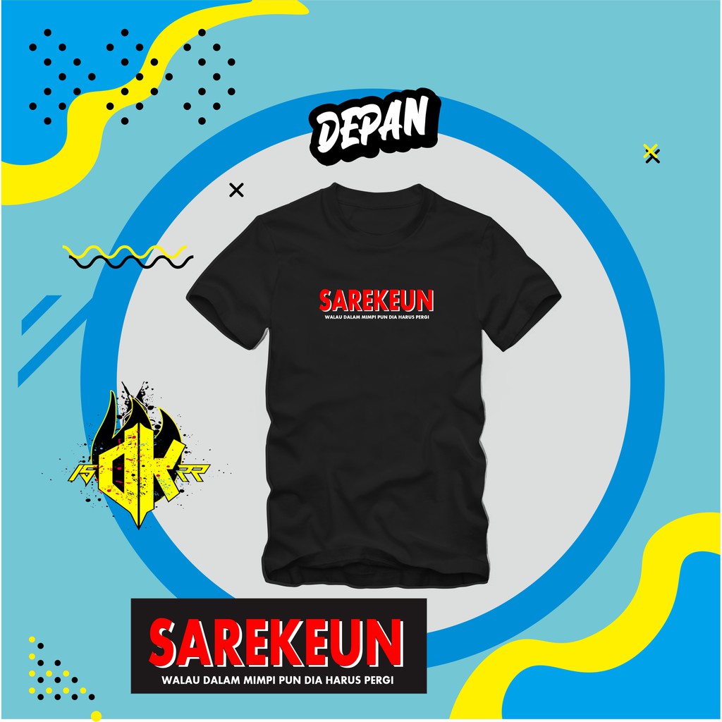 BAJU URANG SUNDA CUSTOM / KAOS KATA KATA SUNDA / CUSTOM KATA KATA UNIK SUNDA