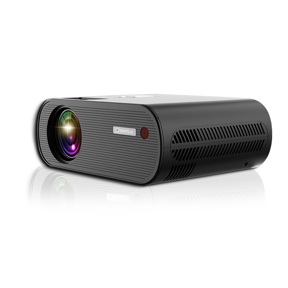 CHEERLUX C10 - Projector 720P 2600 Lumens - Support 1080P and TV Tuner - Proyektor Portabel 2600lm