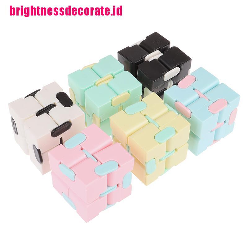 BrightID Magic EDC Infinity Cube For Stress Relief Fidget Anti Anxiety Stress Fancy Toy