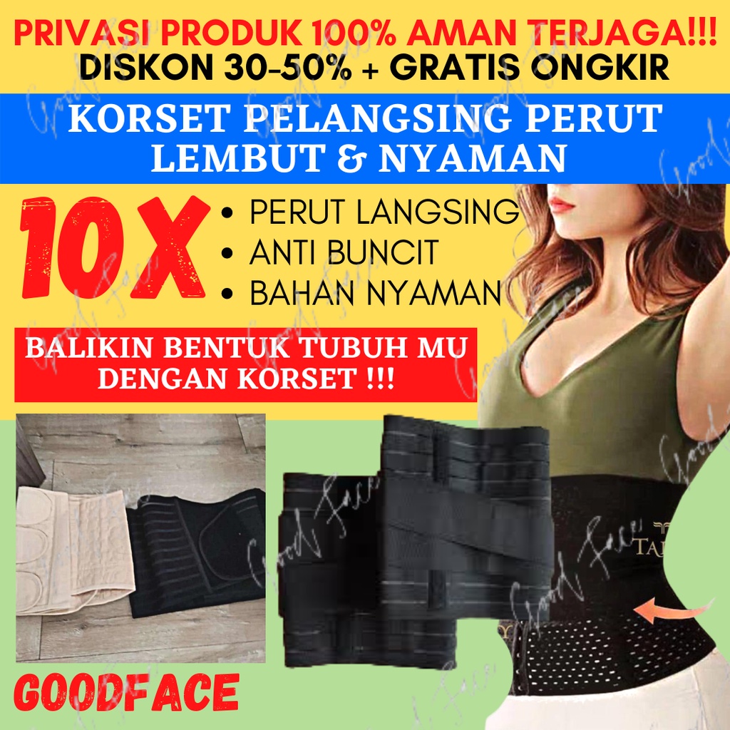 CORSET PELANGSING PERUT KORSET STAGEN TALLY PENGECIL PERUT BUNCIT