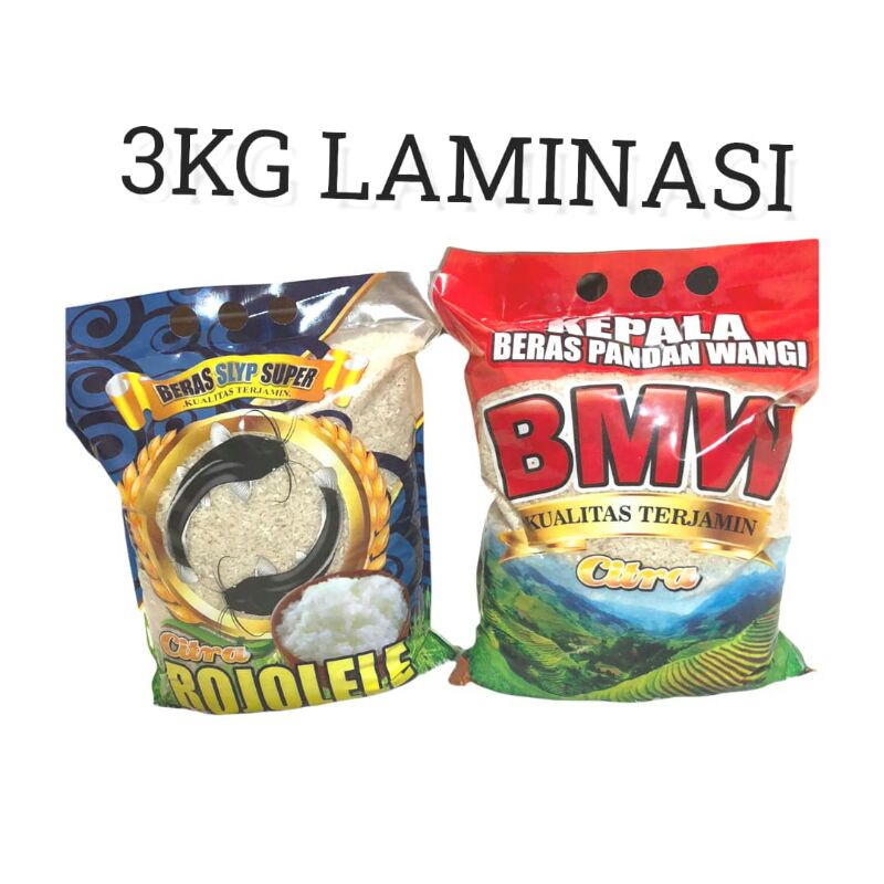 Beras murah. Beras 3kg. beras 5kg. beras kiloan