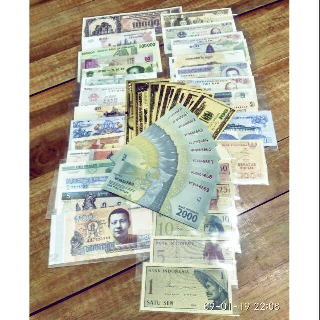 Uang Kuno Asing Campur