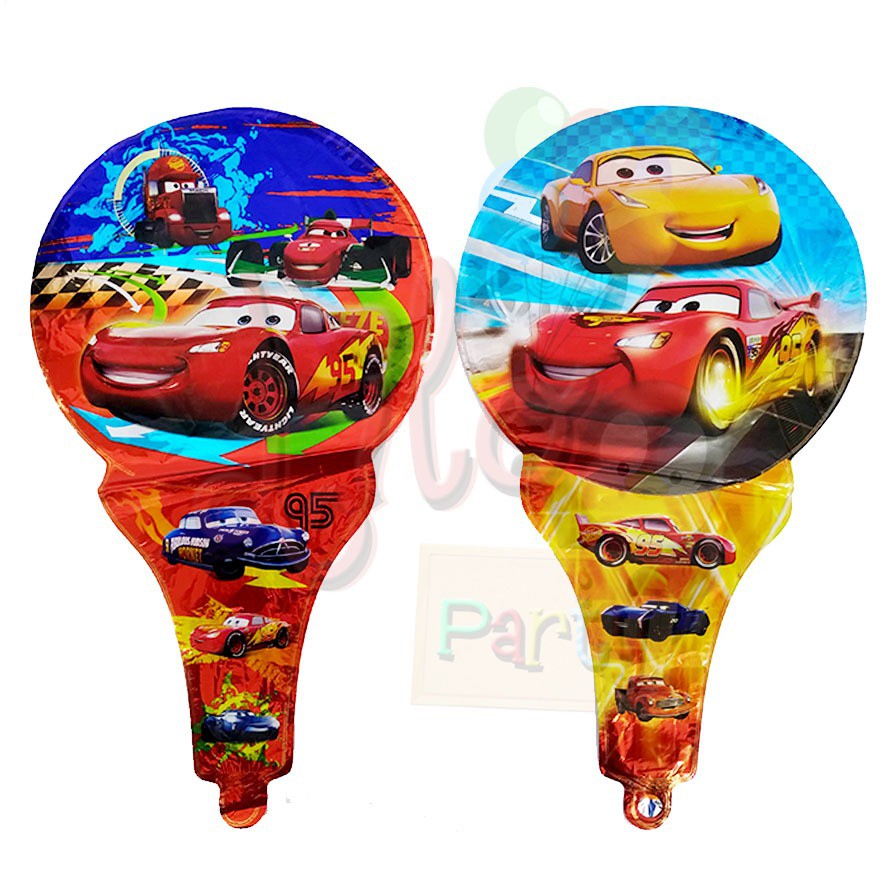 Foil Gagang Cars / Balon Pentung Lighting McQueen 95 / Party Birthday Foil