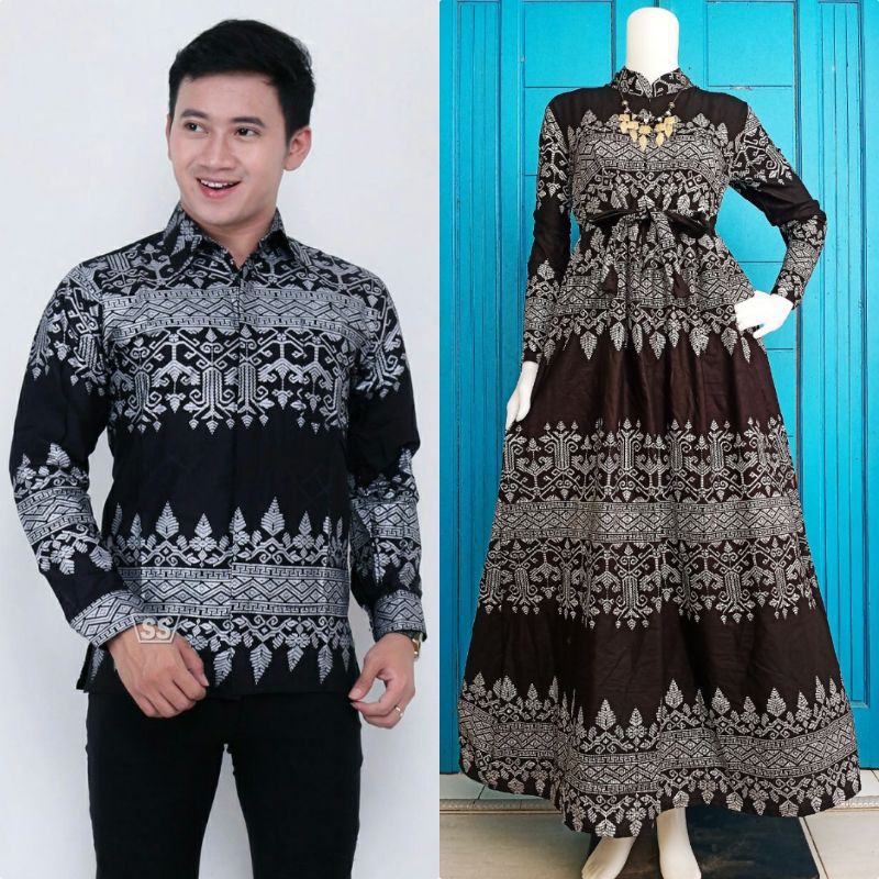 Couple batik asmara linggar srg 7 by Suryandhanu 4666784743886 Couple L - Fit X seharga-CP KMJ JARUM SILVER