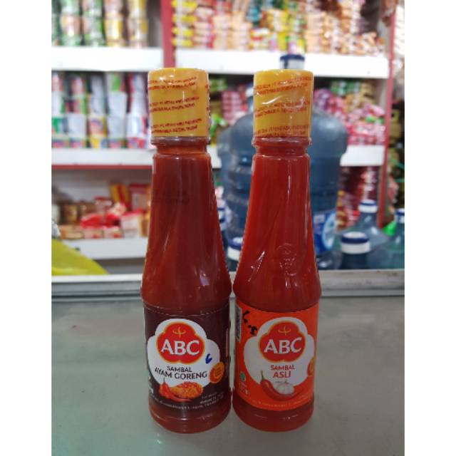 Saos Abc Sambal Asli Sambal Ayam Goreng 135ml Shopee Indonesia