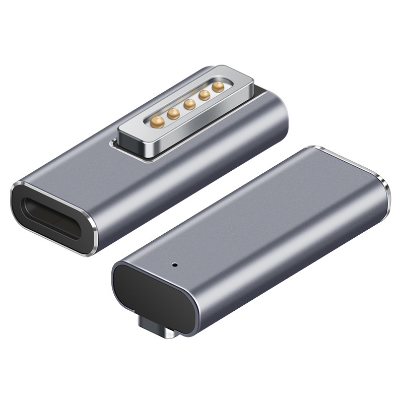 Adapter Konverter Plug Charger Fast Charging Tipe C Female Ke Magsafe 2 Untuk MacBook Air &amp; Pro