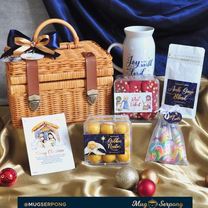 

(GROSIR) PAKET G CHRISTMAS HAMPERS / PARCEL NATAL MUG SERPONG BN51FV6C