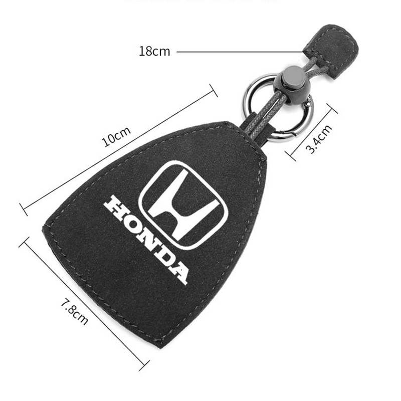 Suede Car key bag Universal fob for Honda Car Key Case