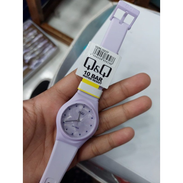 jam tangan QQ wanita original tali rubber