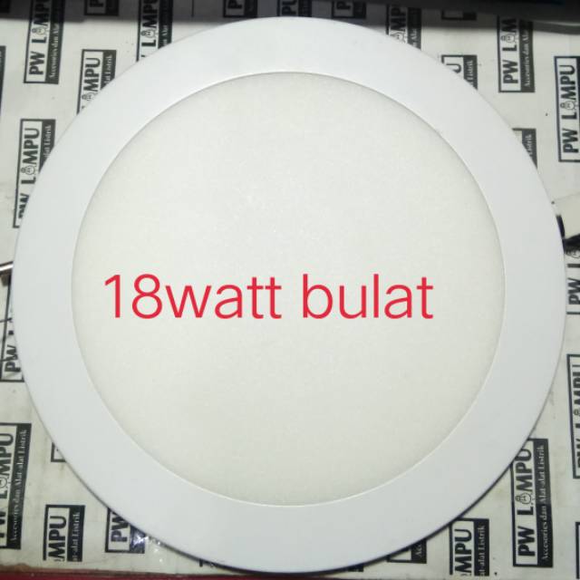Led panel downlight 18watt in bo bulat
