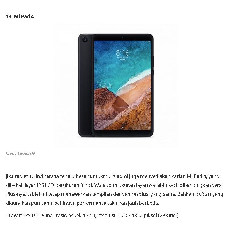 xiaomi mi pad 4 ANTI GORES LAYAR  9H HARDNESS NANO GLASS dan ANTI SHOCK EXTREME