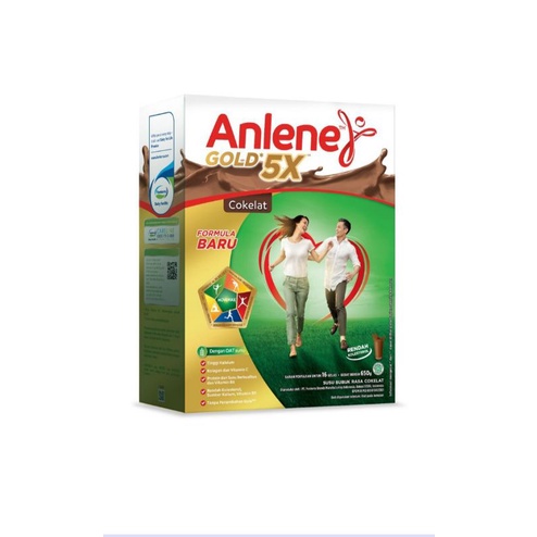 

Anlene susu Gold plus 5X HI- Calcium varian coklat, vanilla, original 650g