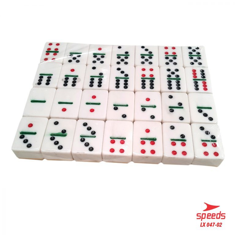 Game Domino Balok Tebal Gaple QQ Mahjong Kartu Domino Tebal 1,7CM Original Speeds Import 047-2