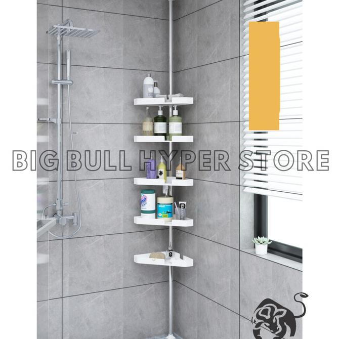 Rak Sudut Siku Kamar Mandi / Rak Sudut Kamar Mandi / Rak Shower Caddy