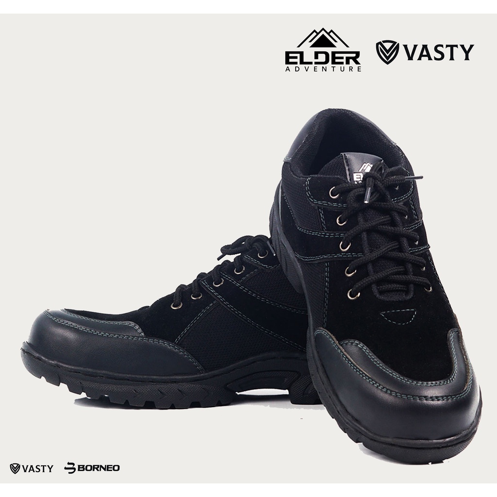 SEPATU SAFETY PRIA UJUNG BESI  VASTY El 03