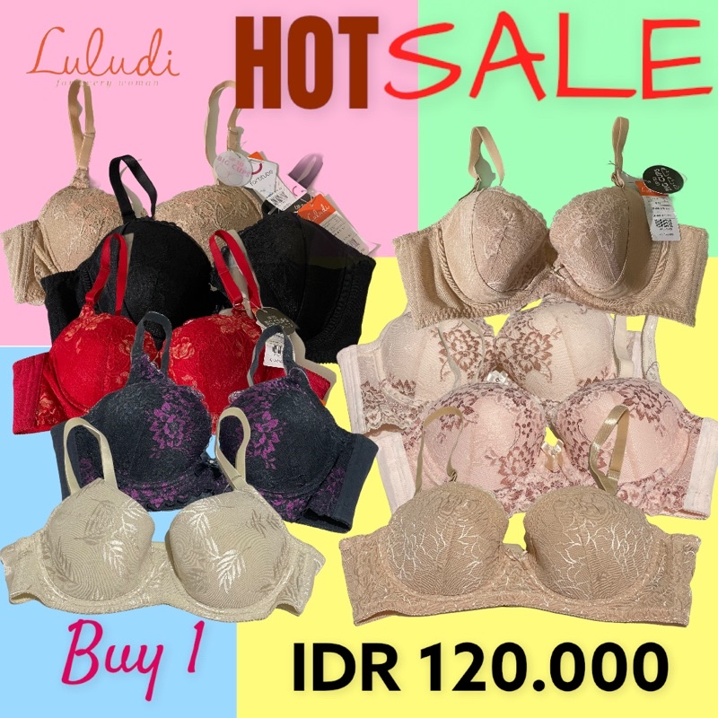 Luludi by Wacoal HOT SALE Bra Lace 3/4Cup Random