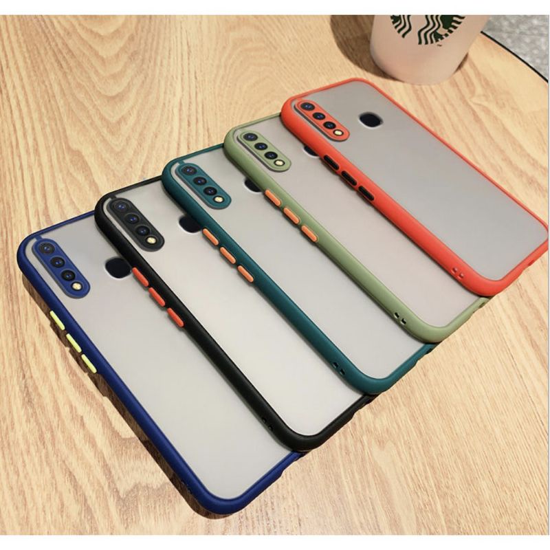 CASSING CASE VIVO Y19 TERBARU HYBRID PROTECT CAMERA MYCHOICE terdapat pelindung camera