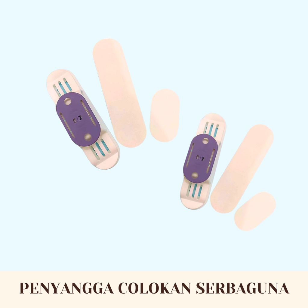 Holder Stop Kontak Penyangga Papan Colokan Electricity Plug Holder Rotate Cable roll Hanger Gantungan Stop Kontak Rack Putar