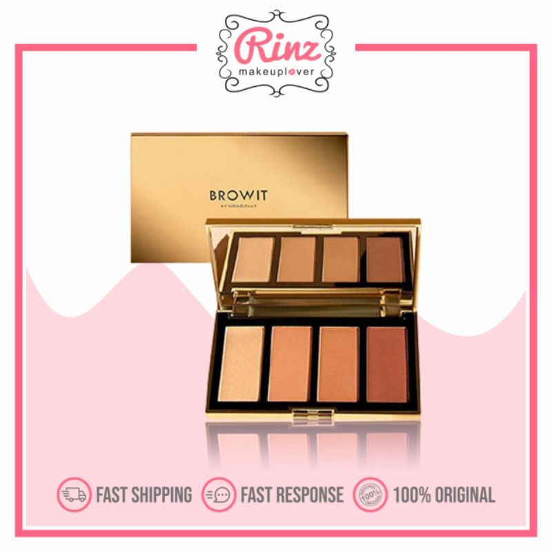 BROWIT Highlight And Contour Palette