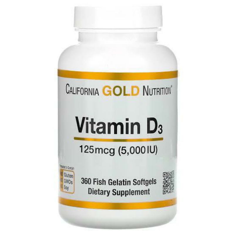 California Gold Nutrition 360 softgels