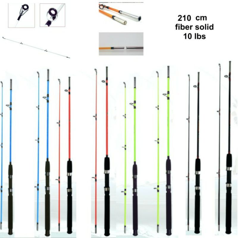 JORAN PANCING SAMBUNG DUA 2 FIBER SOLID 210cm