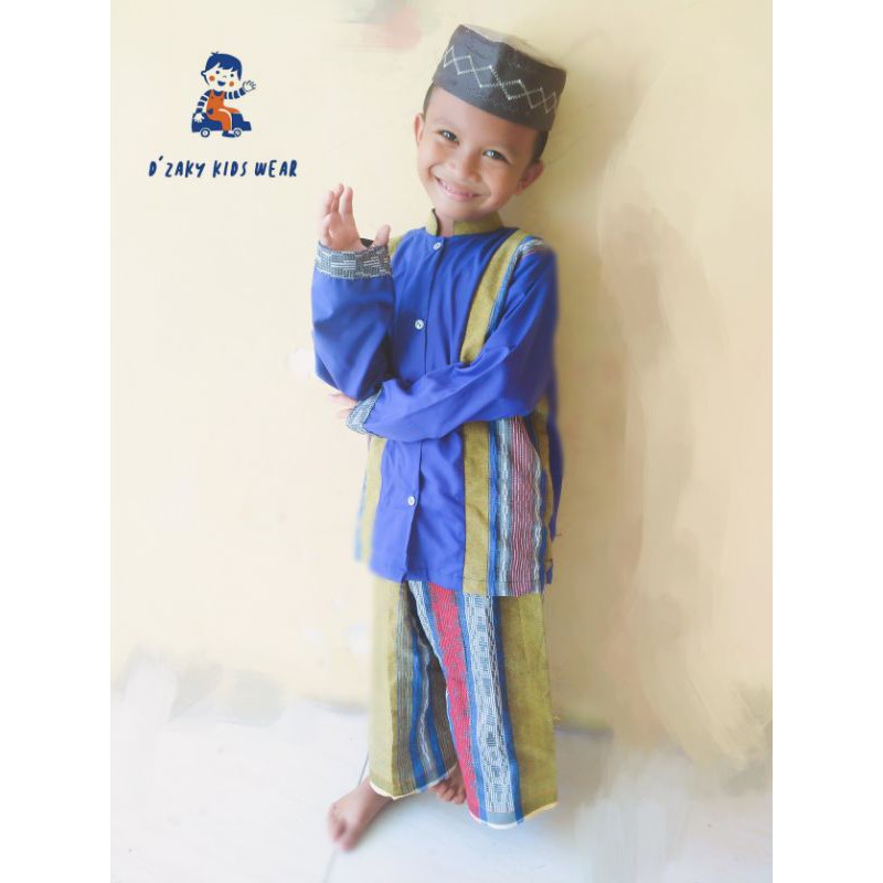 one set Koko sarung celana/setelan Koko sarcel anak