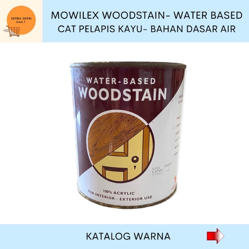 Mowilex Woodstain Cat Pelapis Kayu 1Kg