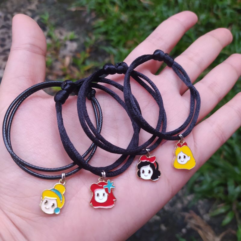 BRACELET MOON & STAR / GELANG BULAN BINTANG COUPLE PERSAHABATAN BESTIE UNIK MURAH-4