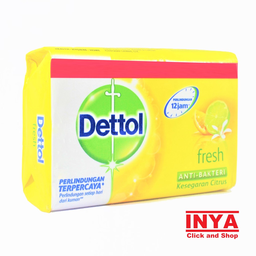 DETTOL FRESH ANTI BAKTERI SOAP 105gr - Sabun Batang