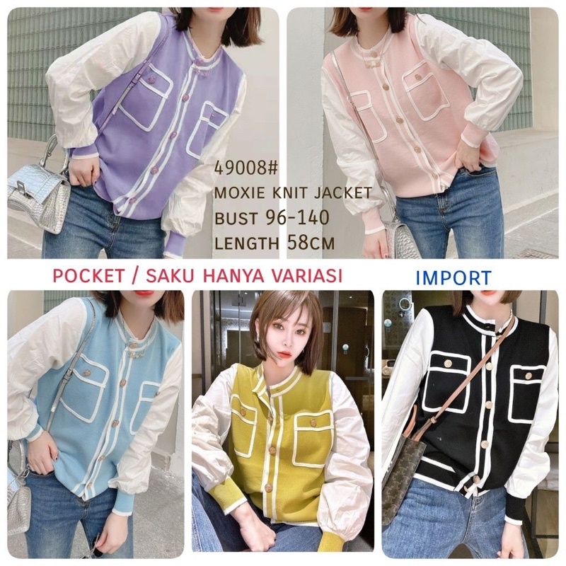 atasan wanita / kemeja kantor blouse import