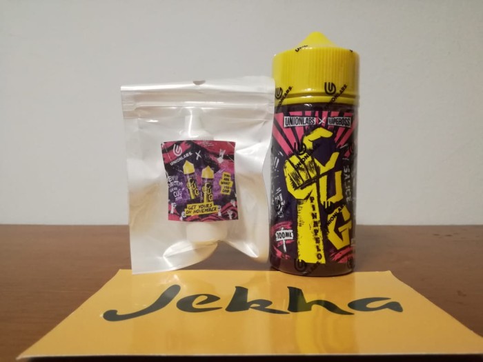 ketengan ecer eceran unionlabs x vapeboss cug sauce pinapelo 3mg 7mg