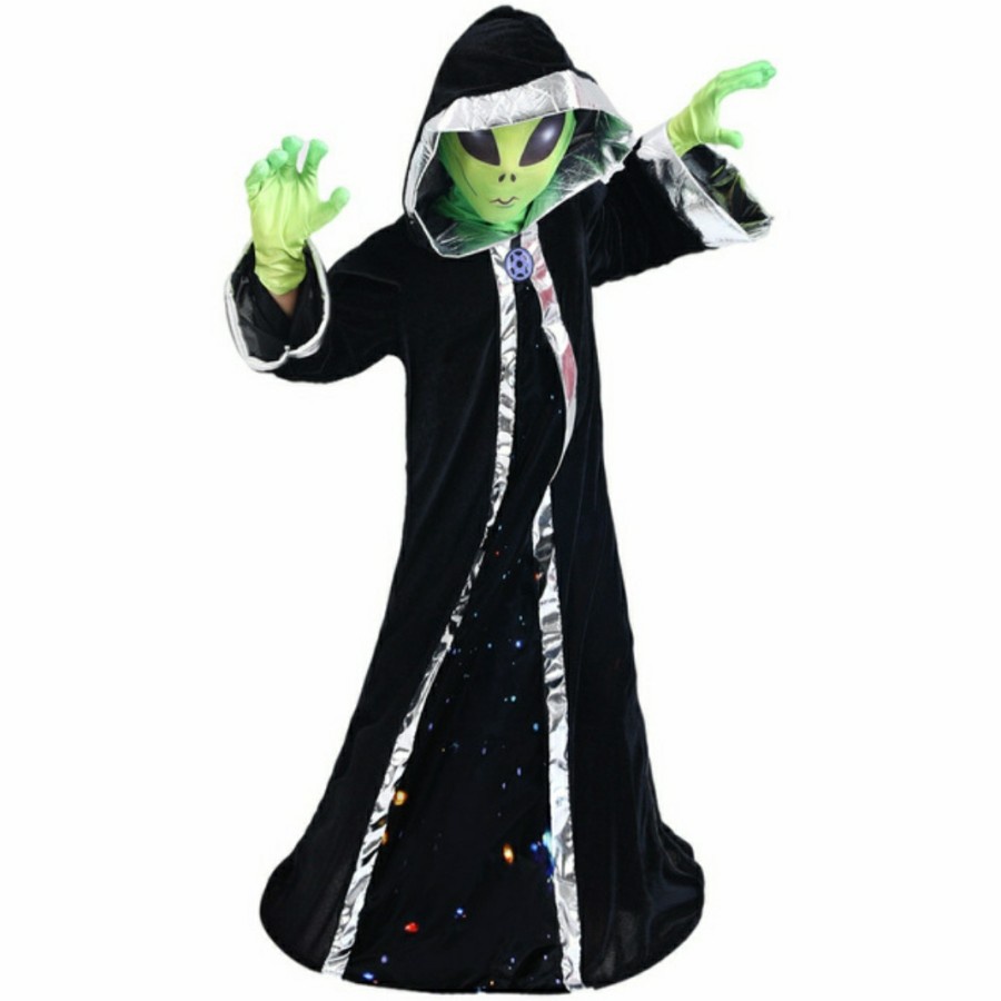 Alien Kids Costume Kostum anak Alien Mahluk luar angkasa Halloween