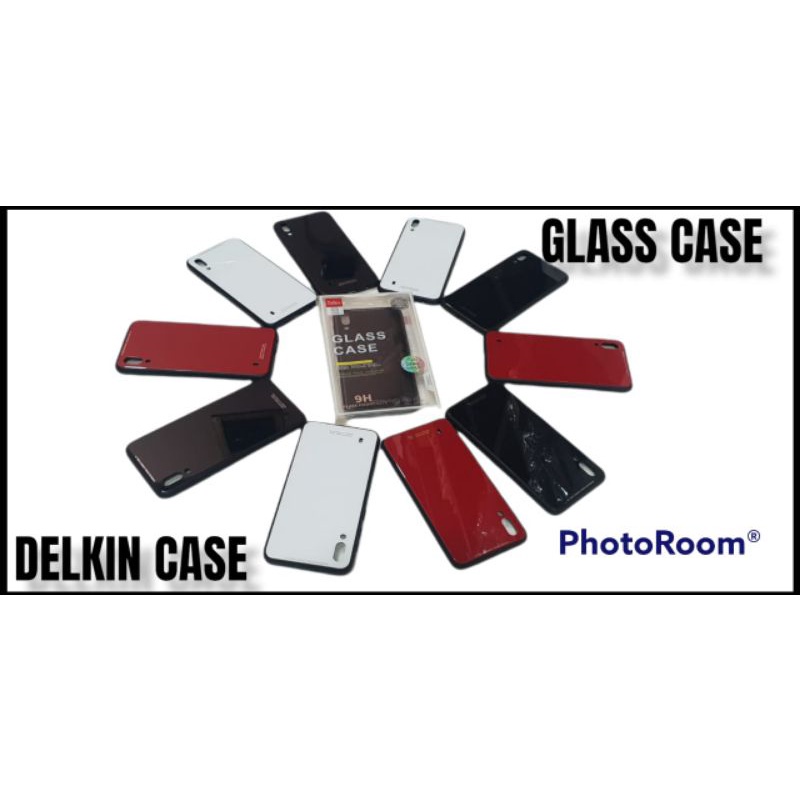 XIAOMI 6X / XIAOMI 8SE / XIAOMI 8 LITE / XIAOMI MI MAX 3 / XIAOMI MI NOTE 10 GLASS CASE DELKIN WARNA