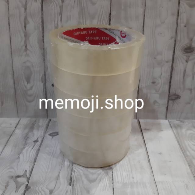 

Lakban/Slasiban/Selotip /Cello Tape DAIMARU 24mm x 72y (6pc)