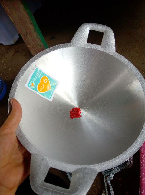 Kuali 10, 12, 14, 16, 18 Alumunium Cor Merk Rante Kasih