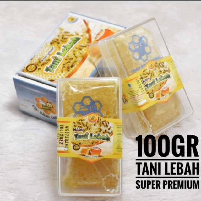 

SGS 100Gr Tani Lebah Baby sarang madu mini murni asli alami ekonomis