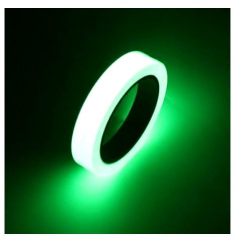 [ISOLASI] -  Lakban Glow In The Dark Luminous Adhesive Tape 1.5 cm x 10 m - A0015 - Multi-Color