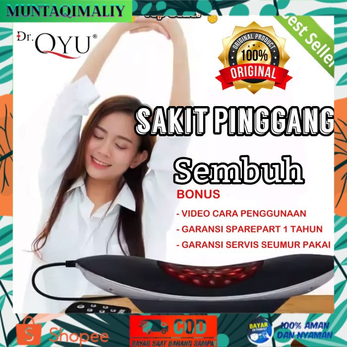 [TERBARU] DR QYU Lumbar Traction Device Terapi Nyeri Pinggang Alat Kesehatan