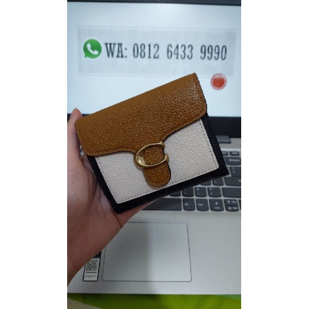 Coach Tabby Small Wallet In Colorblock