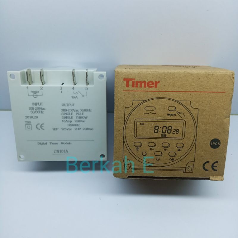 Digital Timer AC / Switch Timer AC Otomatis AC 220V 16A