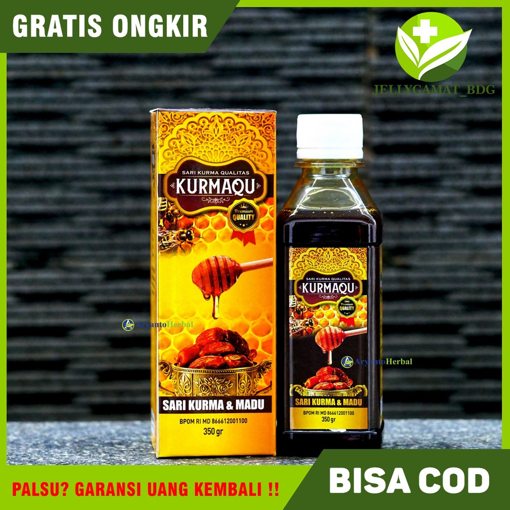 

KurmaQu Original Sari Kurma & Madu 100% Asli Di Kota BANDUNG Bisa COD (Bayar Ditempat) LEGAL & HALAL