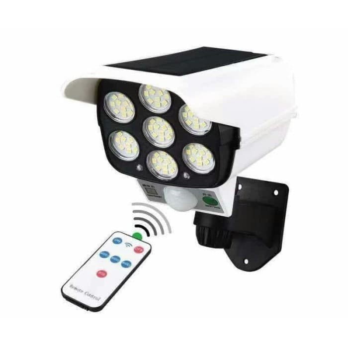 barokah gamis LAMPU TEMBAK LED REMOTE TENAGA SURYA
