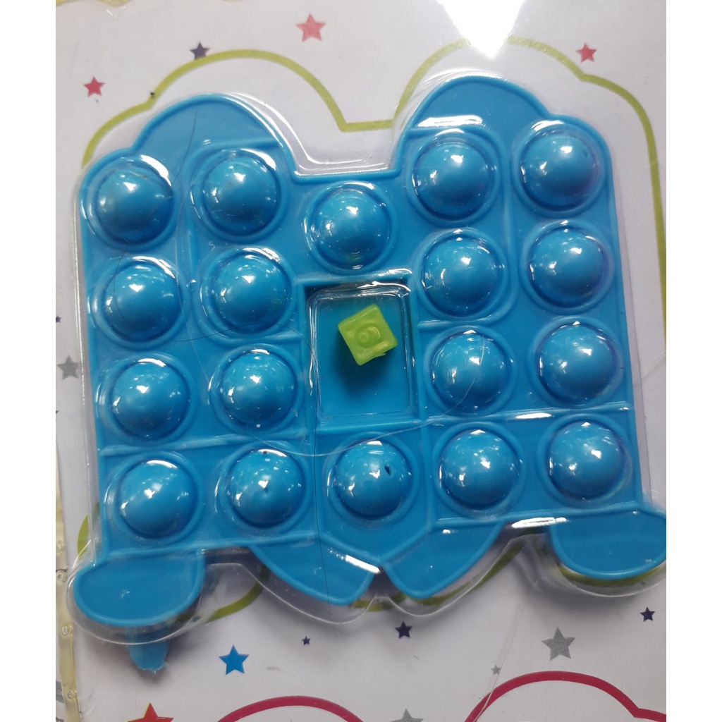 Fidget toys push pop it bubble stress relief rainbow-huru M