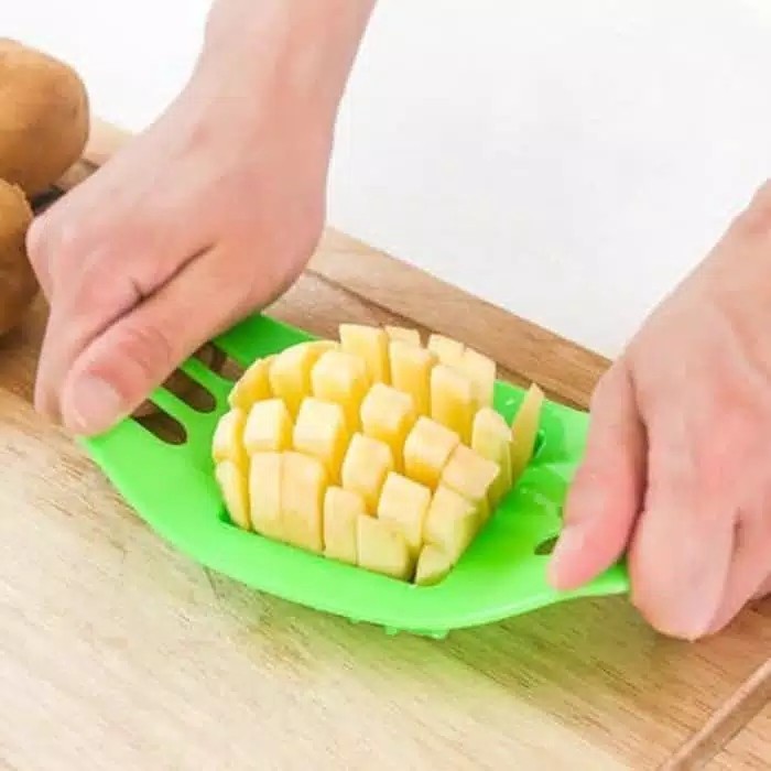 Pemotong Kentang Perfect Fries Potato Cutter Alat Masak Dapur Pisau