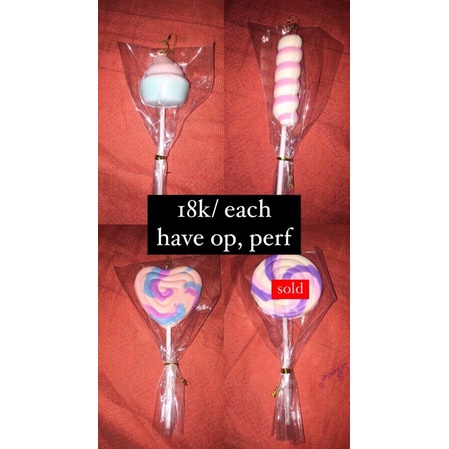 flashsale squishy ibloom, cafe de n, rare, marmo