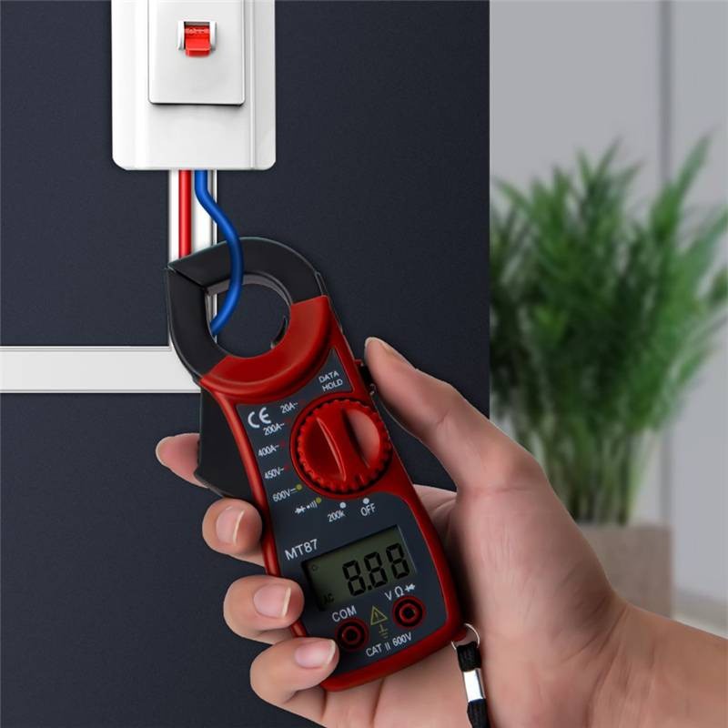 ANENG Tang Amper Digital Plus Multimeter Voltage Tester Clamp MT87