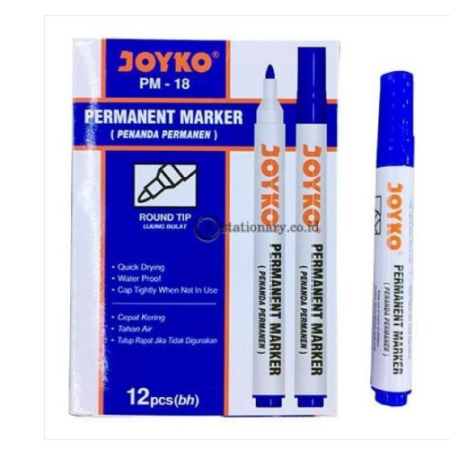 

Joyko Spidol Permanent Marker PM-18 Biru