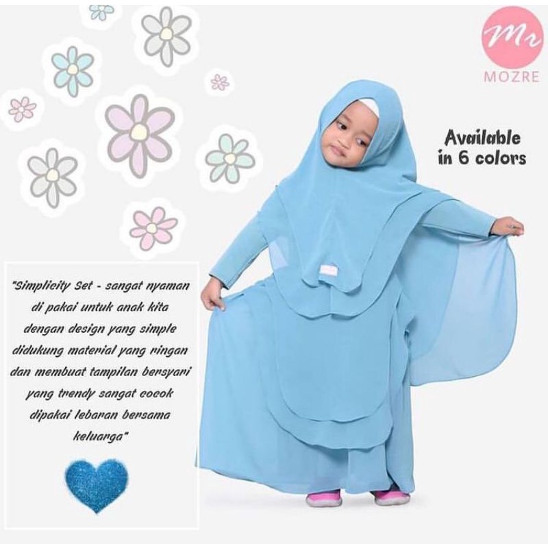 Simplicity by mozre/ Gamis Pesta anak